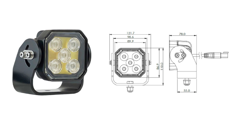 Vision X Prospector 5 LED Series